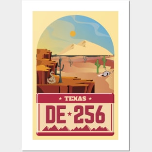 Texas Posters and Art